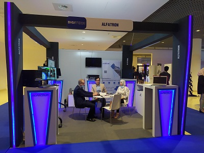 ALFATRON stand at the Digitech 2021 fair